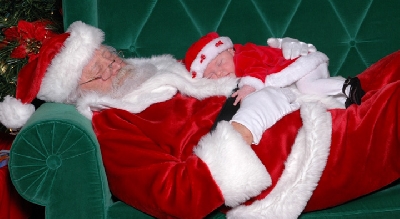 "Napping With Santa"