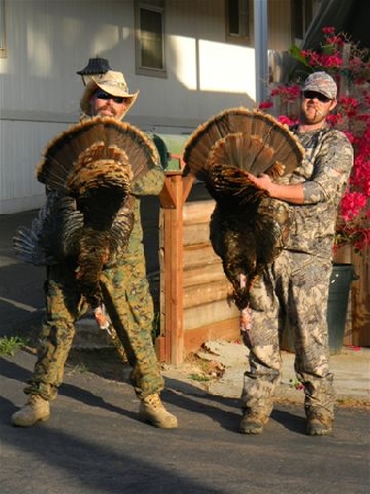 "Billy & Tyler" Billy's First Turkey!!