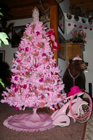 Mama Bear's Christmas Tree "Yep It's Pink Ain't It Cool"