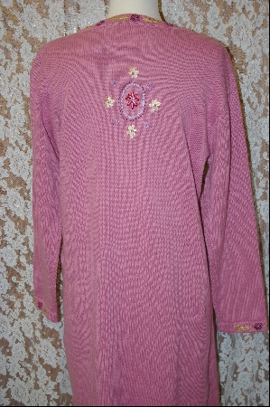 +MBA #8016  "StoryBook Knits Limited Edition Mauve Long Sweater