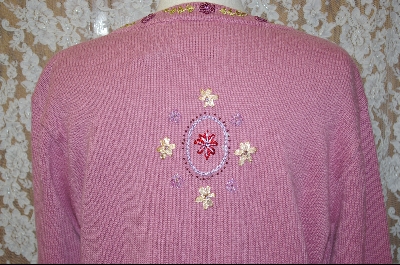 +MBA #8016  "StoryBook Knits Limited Edition Mauve Long Sweater