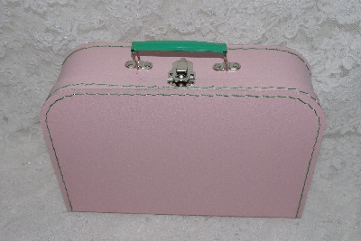 +MBAMG #79-070  "Set Of 3 Pink Nesting Baby Doll Suitcases"