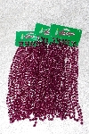+MBAMG #11-1163  "1997 Set Of 3 Pink Matalic Bead Garlands"