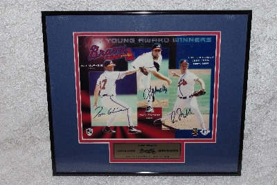 +MBAMG #11-0726  "Limited Edition Autographed Cy Young Award Winners Plaque"