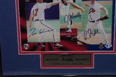 +MBAMG #11-0726  "Limited Edition Autographed Cy Young Award Winners Plaque"