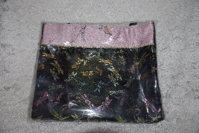 +MBAMG #11-1008  "Dragonfly Brocade Tote Bag"