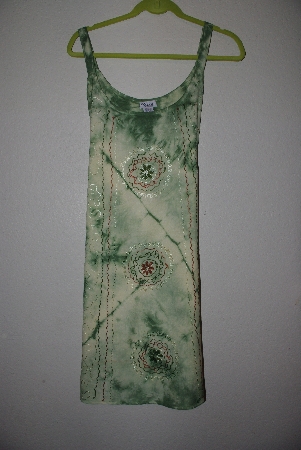 +MBAMG #12-25  "Kaa Ku Embroidered Rayon Summer  Dress"