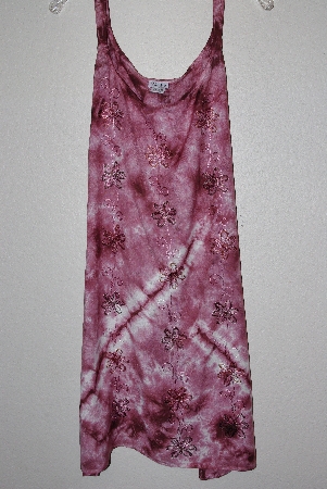 +MBAMG #12-046  "Kaa Ku Mauve Embroidered Summer Dress"