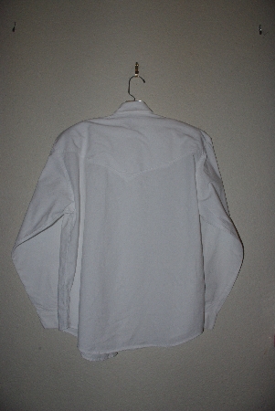 +MBAMG #11-1228  "Tillman 1980's White Western Dress Shirt"