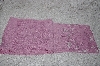 +MBAMG #11-1135  "Pink Rayon Floral Embroidered Sash Belt"