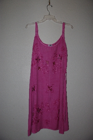 +MBAMG #76-030  "Kaa Ku Pink Embroidered Summer Dress"