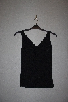 +MBAMG #76-044  "Liz Claiborne Liz Sport Black Knit Shell"