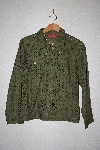 +MBAMG #76-040  "Carina Army Green Eyelet Jacket"