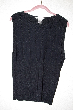 +MBAMG #76-049  "Uniform John Paul Richard Fancy Black Knit Top"