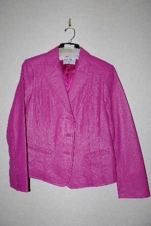 +MBAMG #76-060  "Pamela McCoy Pink Leather Jacket"