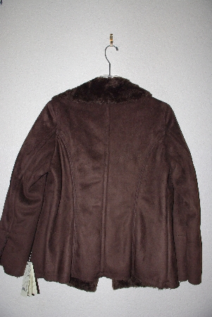 +MBAMG #76-058  "Columbia Sportswear Faux Suede Shearling Jacket"