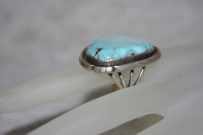 +MBATQ #1-1125  "Blue Turquoise Ring"