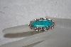 +MBATQ #1-1129  "Artist "Billy Eagle"  Signed Fancy Blue Turquoise Ring"