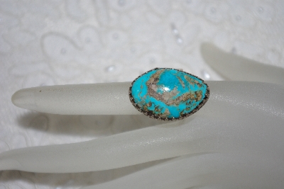+MBATQ #1-1167  "Fancy Blue Turquoise Ring"