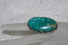 +MBATQ #2-184  "Artist Signed Green Turquoise Ring"