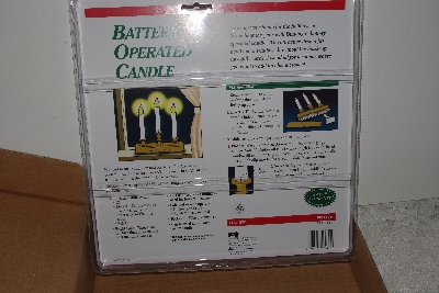 + MBA #003-288  "Battery Operated Three Tier Window Candle With Light Sensor"