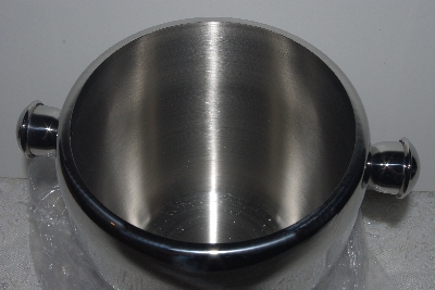 +MBAMG #019-089   "2006 Wolfgang Puck Stainless Steel Ice Bucket"