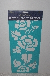 +MBAMG #009-317  "Stencil House "Roses" Stencil"