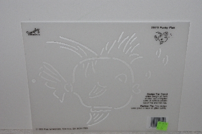 +MBAMG #009-314  "Simply Stencils By Plaid "Punky Fish"