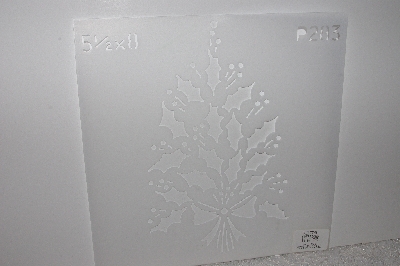 +MBAMG #009-205  "1990's Quilting Creations Holly Stencil #HP283"