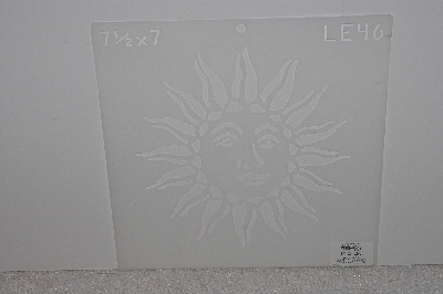 +MBAMG #009-267  "Quilting Creations #LE46 Fancy Sun Stencil"