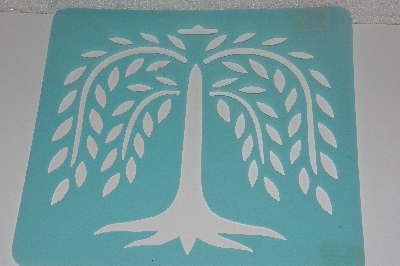 +MBAMG #009-177  "Stencil House Tree Stencil"