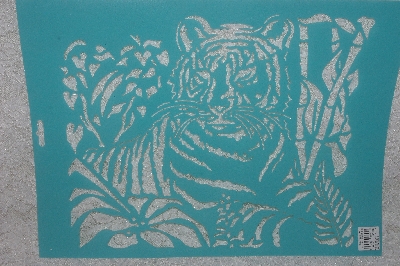 +MBAMG #009-098  " 1990's Stencil House FCL-036-00 Tiger,Tiger Burning Bright"