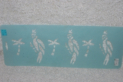 +MBAMG #009-106  "1990's Stencil House Birds & Palm Trees Stencil"