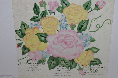 +MBAMG #009-468  "1996 Elegant Home Stencil Decor By Plaid #29005 Rose Motif"