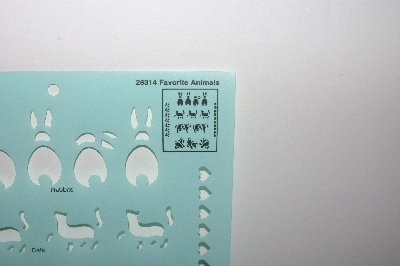 +MBAMG #009-499  "1991 Simply Embossing By plaid #28314 Favorite Animals"