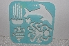 +MBAMG #009-447  "Heavy Duty Plastic Sea Life Stencil"