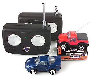 +MBAMG #0031-T8930  "The Nakamichi 2-In-1 Micro R/C Car Set W/ Dual Frequencies"
