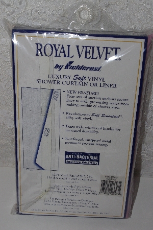 +MBAMG #0031-100  "Royal Velvet By Fieldcreat Anti-Bacterial Soft Vinly Shower Curtain"