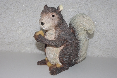 +MBAMG #0031-064  "Pair Of 2 Large Resin Squirrel With Acorns"