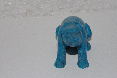 +MBAMG #0031-127  "Hand Carved Turquoise Bear"