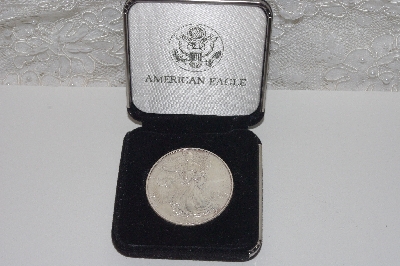 +MBAMG #0031-055  "1993 1 Oz American Eagle Silver Dollar"
