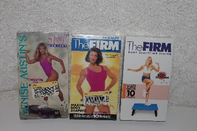 **MBAMG #099-292  "Set Of 3 Workout VHS Tapes"