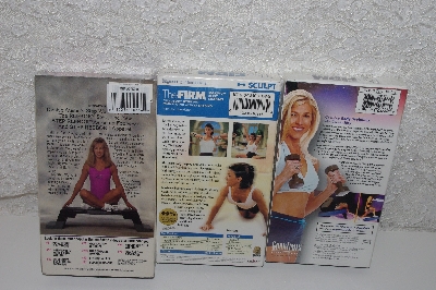 **MBAMG #099-292  "Set Of 3 Workout VHS Tapes"
