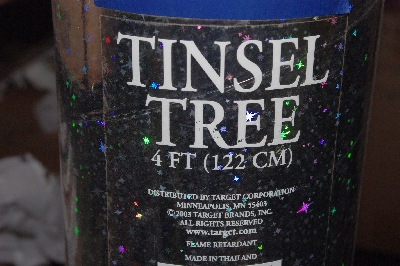 +MBAMG #0031-  "2003 4Ft Tinsel Christmas Tree"
