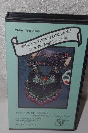 +MBAMG #099-056  "1993 Bead Woven Necklaces Loom Techniques By Virginia Blakelock"