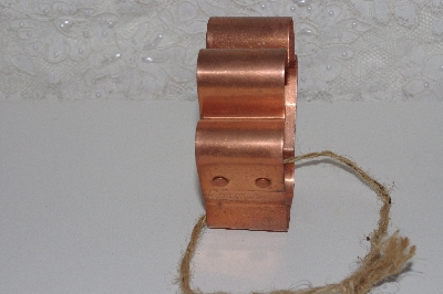 +MBAMG #099-077  "Older Kitchen Collectibles Copper Hand Cookie Cutter"