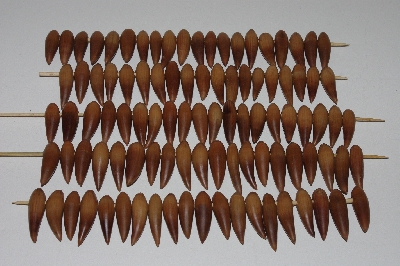 +MBAAC #01-01 "Set Of 125 Valley Oak Acorn Beads"