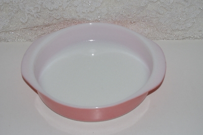+MBAVG #101-0078  "Vintage Pink Pyrex Desert Dawn Speckled Casserole Dish"