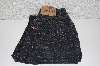+MBAMG #100-0069   "Size 11-30x32  "Older 1990's  Ladies Black 501 Jeans"