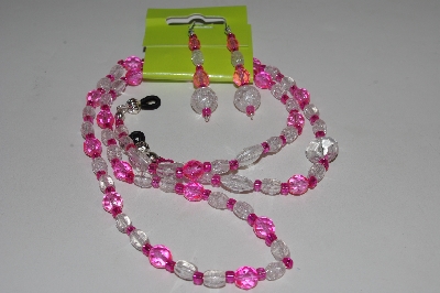 +MBAEG #001-0054  "Bright Pink & Clear"